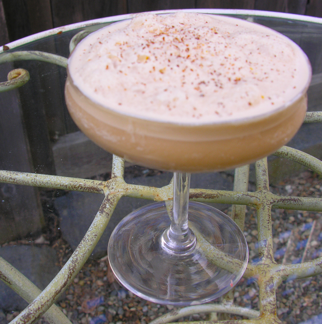Frozen coffee silk