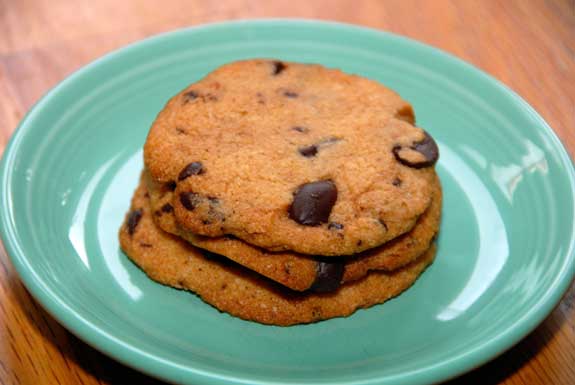 Gluten Free and Vegan Chocolate Chip Cookies