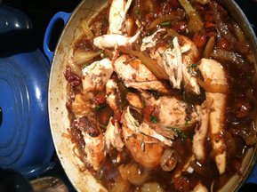 Brewed and Braised Cherry Chicken