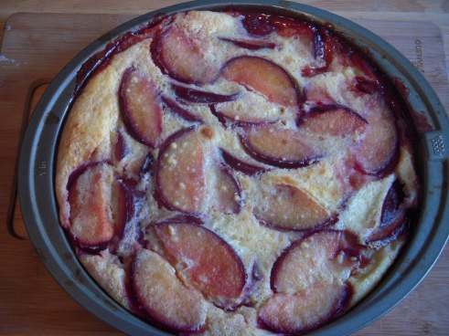 Healthy Indulgence: Black Plum Clafoutis