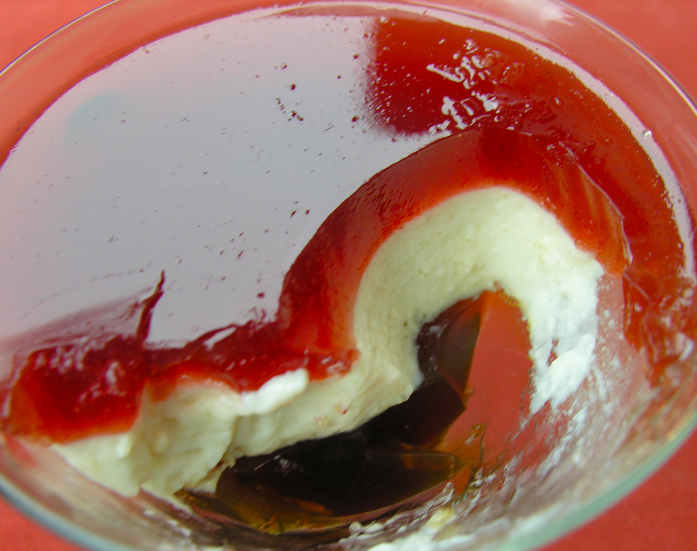 Coffee, Cheesecake and Marsala Gelatina