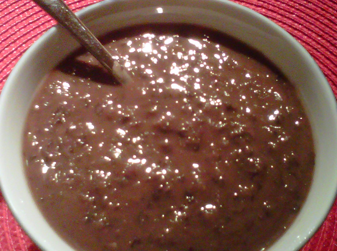 Black Bean Mocha Soup