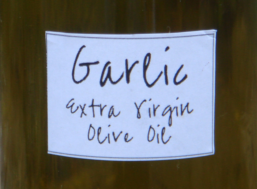 Can't live without you Garlic Infused Olive Oil 