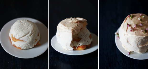 Tiramilova (a plum wine tiramisu masquerading as a pavlova)