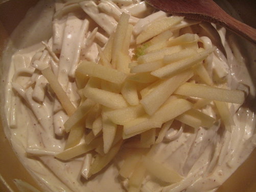 Apple and Celeriac Remoulade