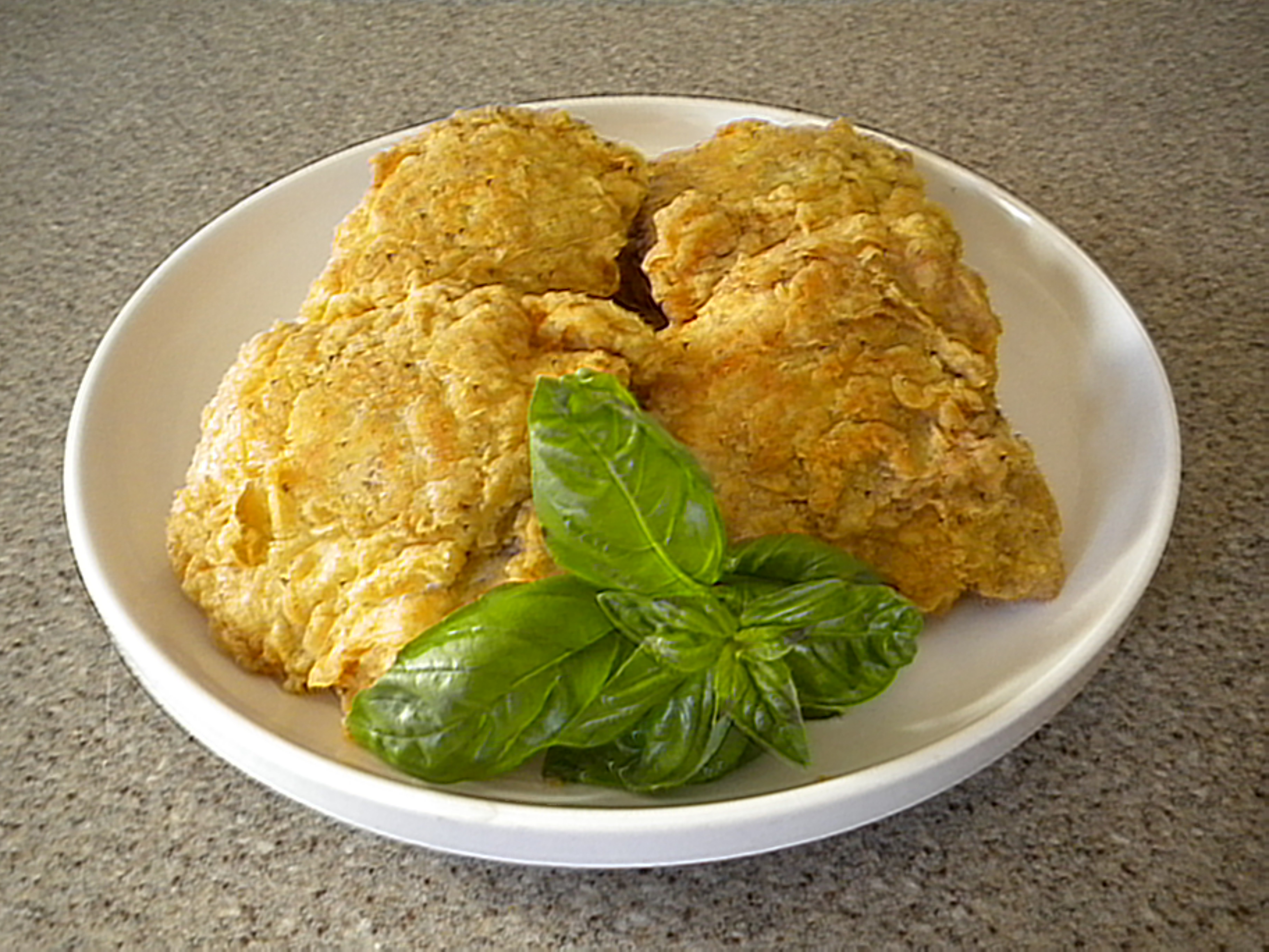 My Fried and Baked Spicy Chicken