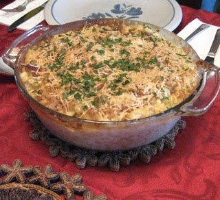 Goat Cheese Macaroni Gratin