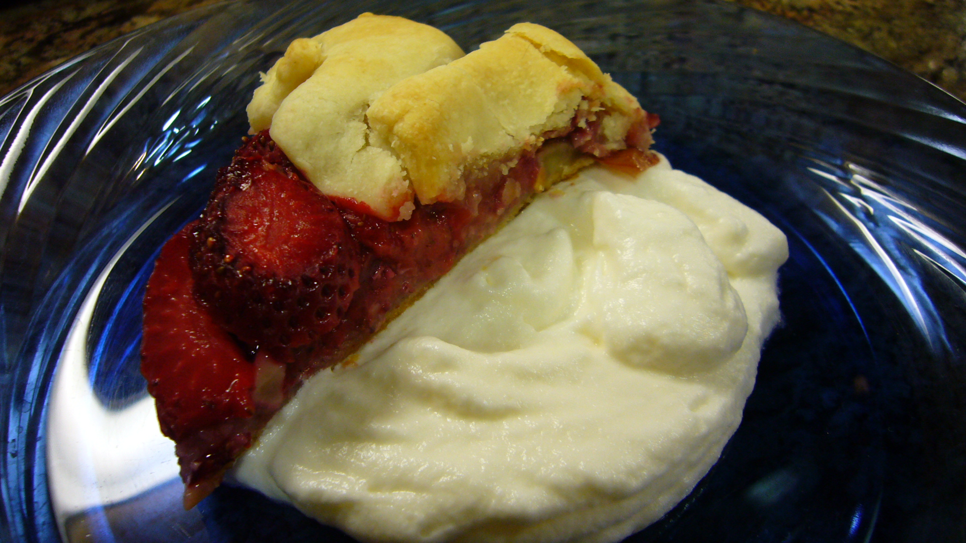 Strawberry Tartine with Cheesecaked Whipped Cream
