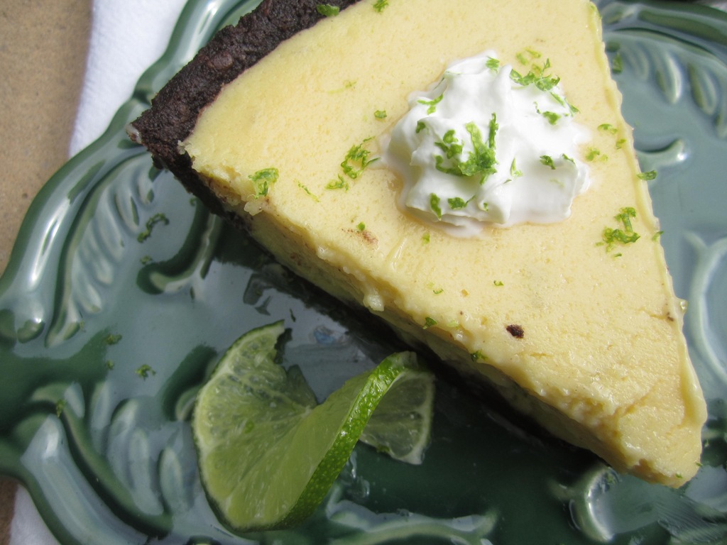 Chocolate Mojito Key Lime Pie