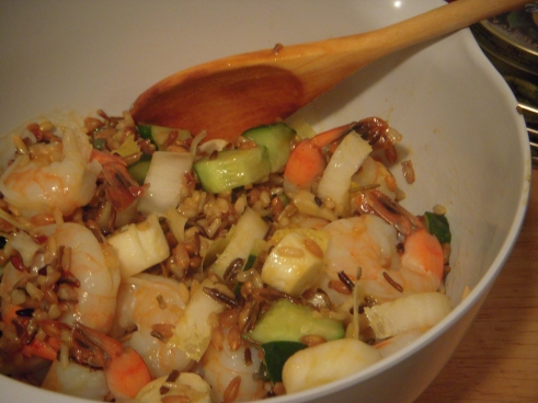 Antoinette's Shrimp and Wild Rice Salad