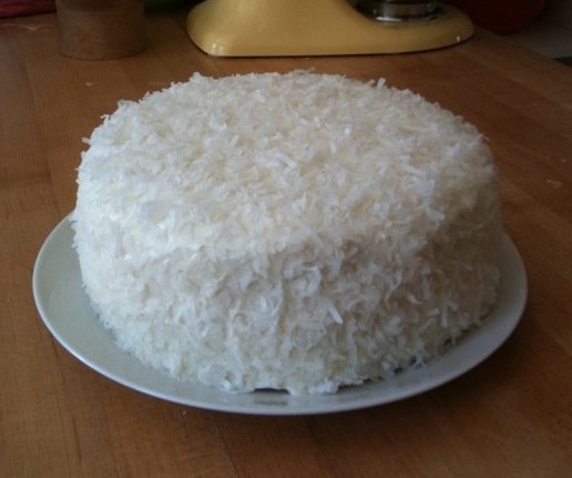 Pineapple Coconut Layer Cake