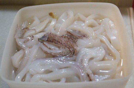 Masala squid