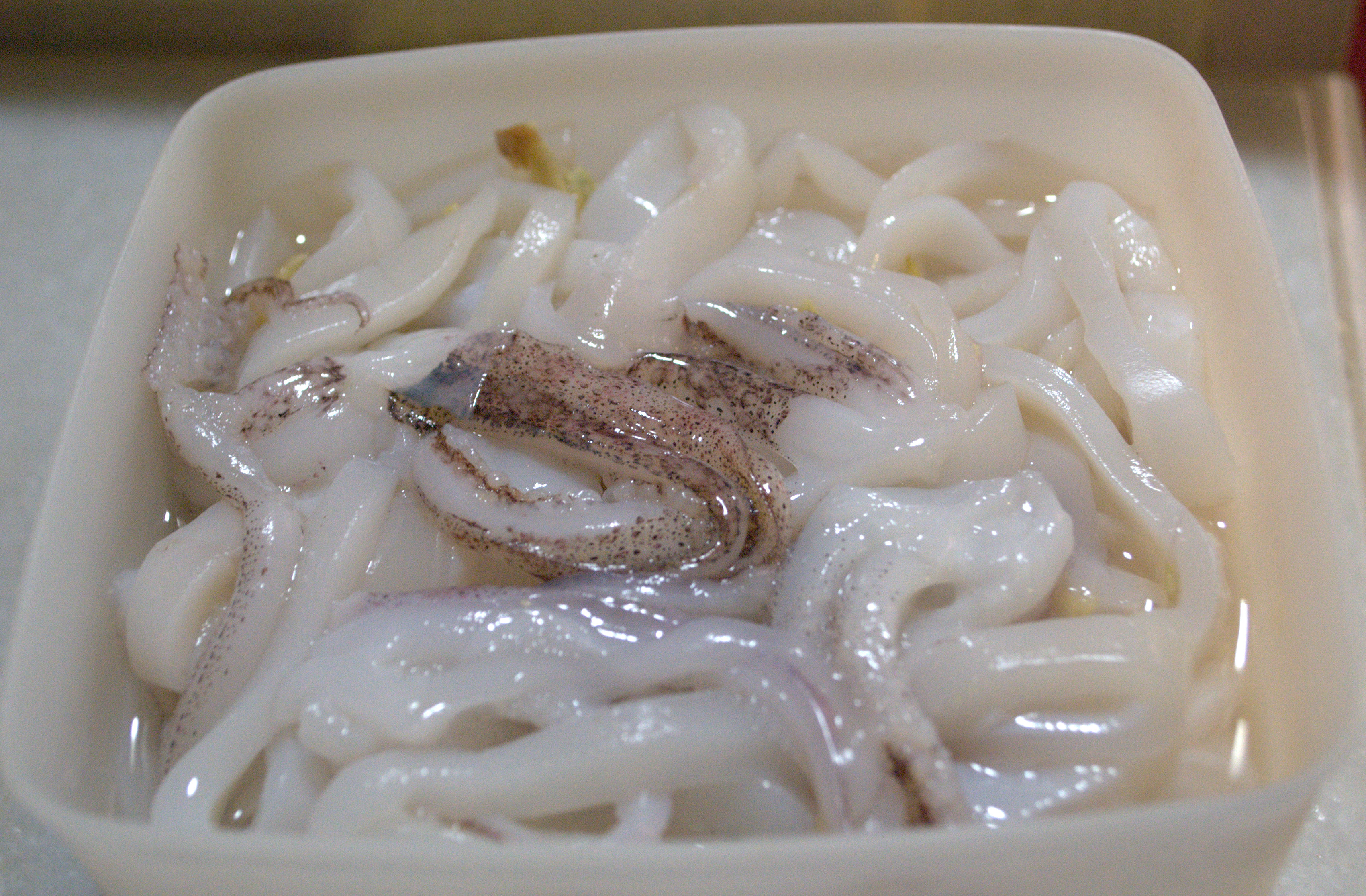 Masala squid