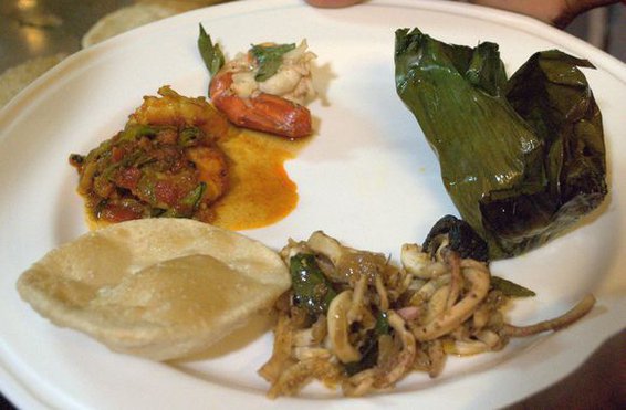 Masala squid
