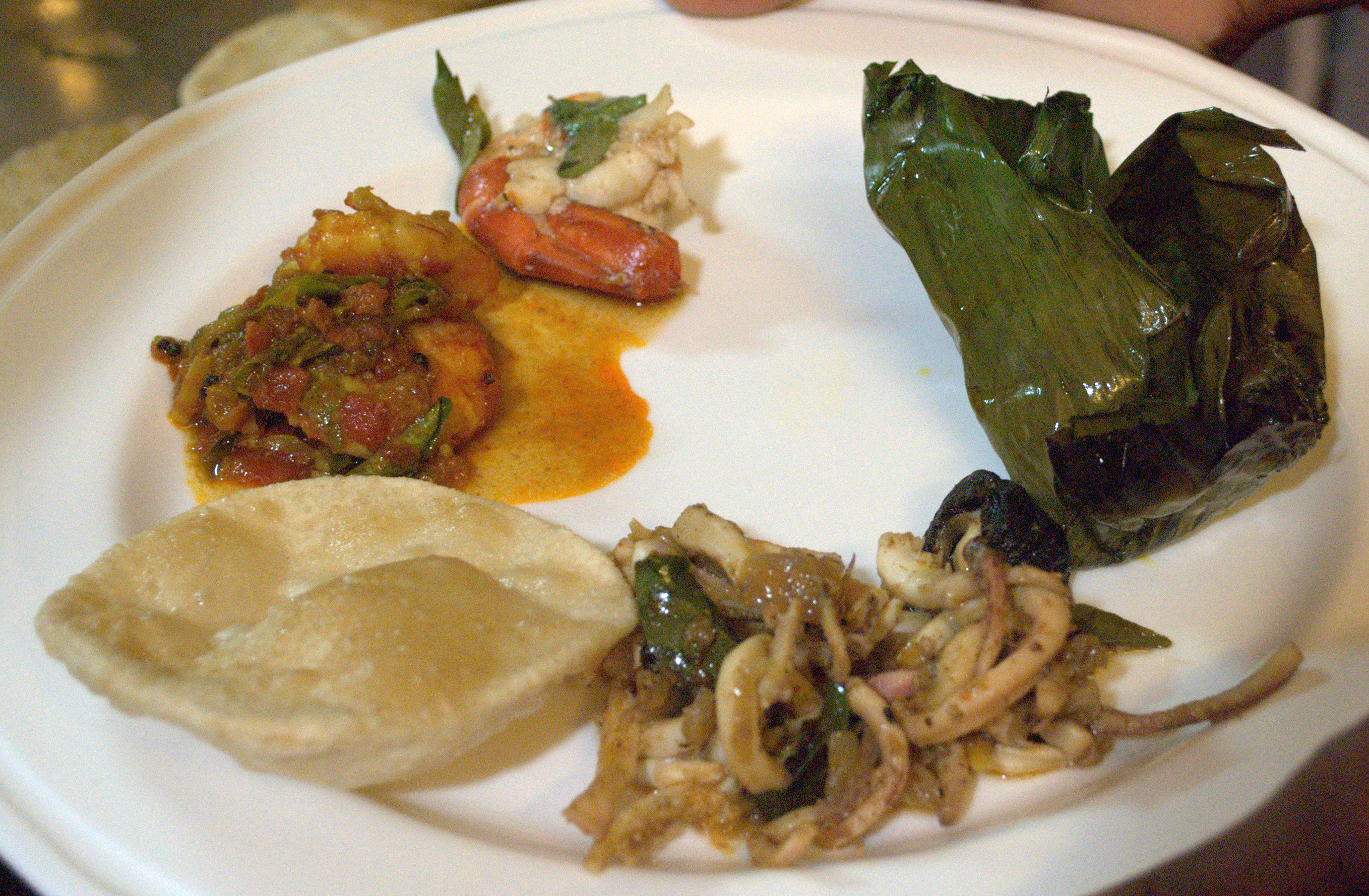 Masala squid