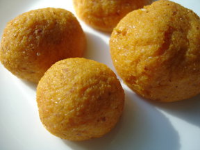 Cheesy Sweet Potato Balls