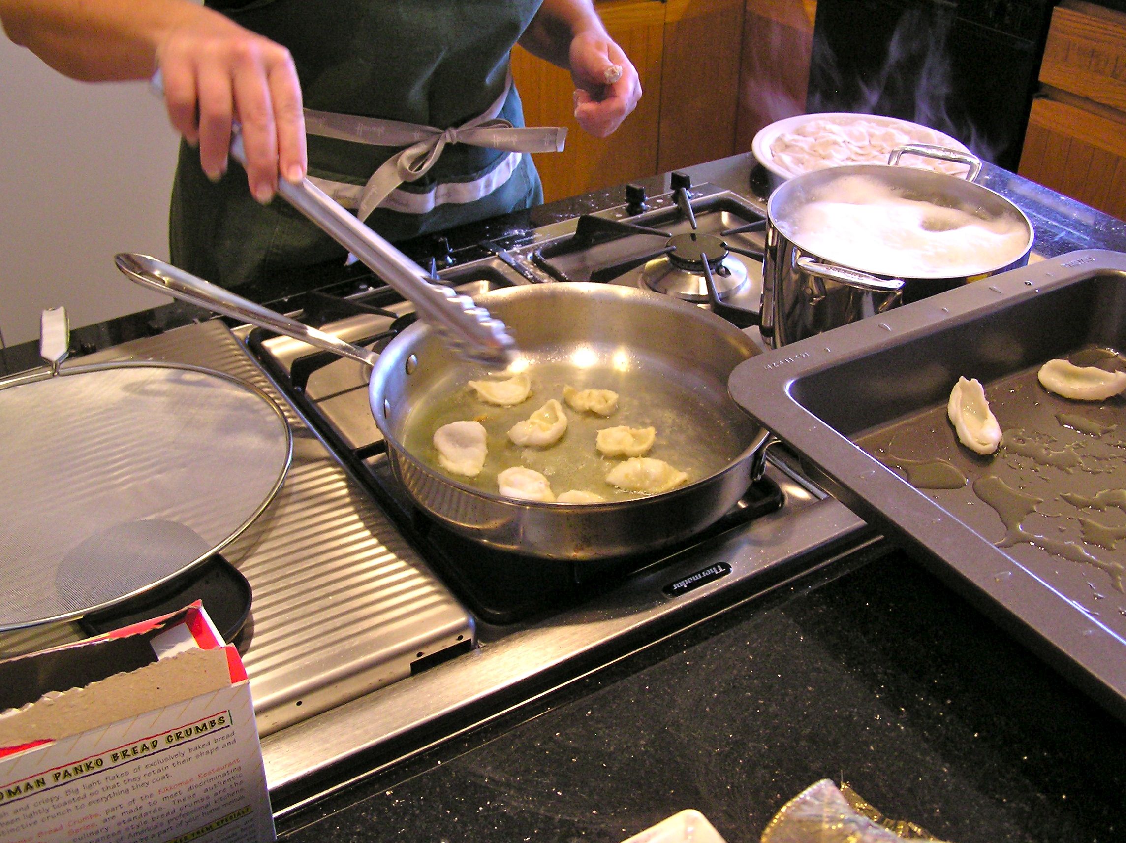 Squid Cups Stuffed with Crabmeat and Bacon