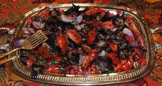 Pulpo a la Veracruzana