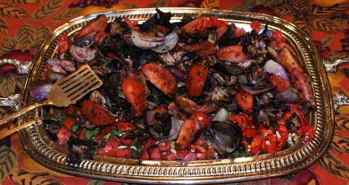 Pulpo a la Veracruzana
