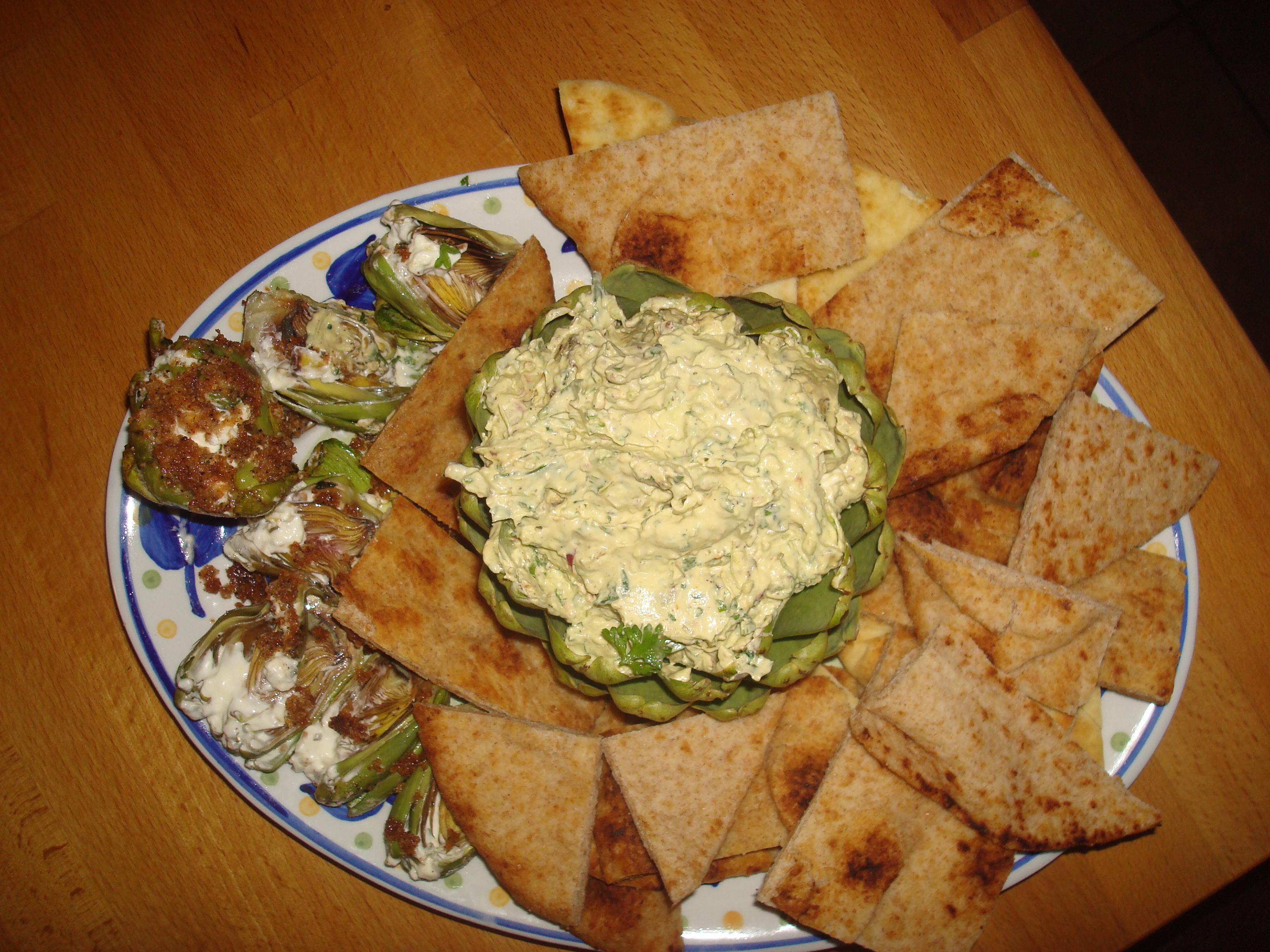 Stuffing It Up Baby Artichoke 