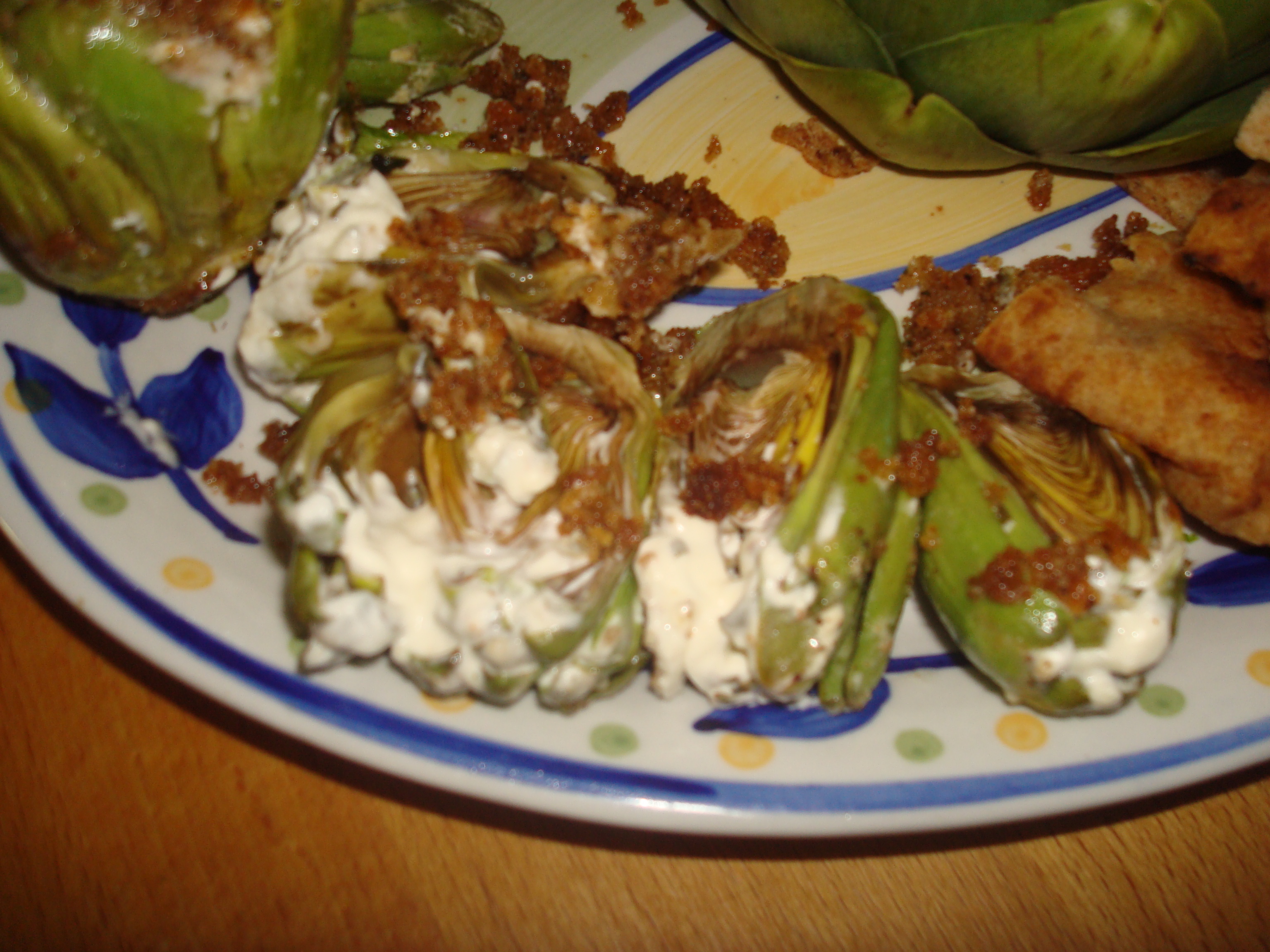 Stuffing It Up Baby Artichoke 