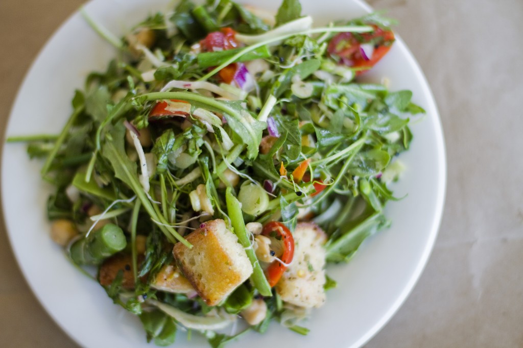 Spring Panzanella 