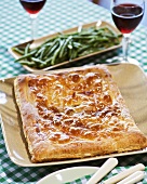 Cabbage and Fennel or Leeks Pie
