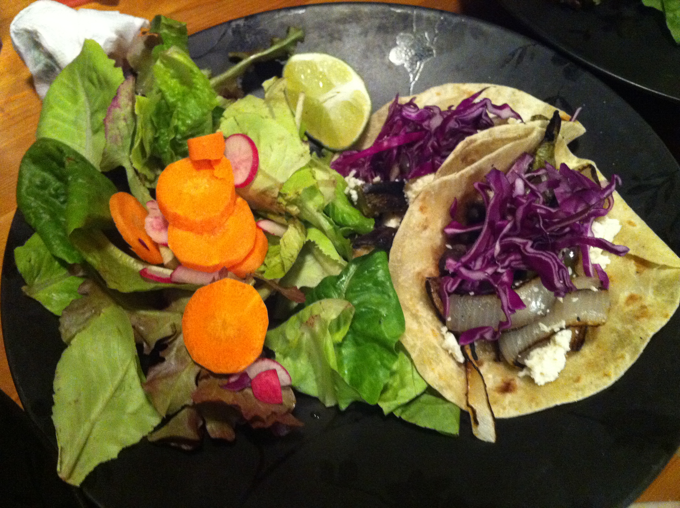 Prickly pear tacos