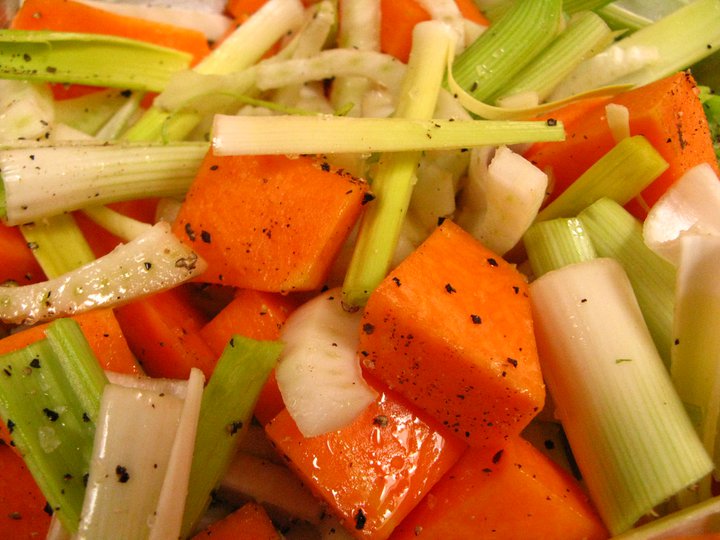 roasted vegetable soup and 'subzee' (make one, get one!)