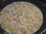 Gnocchi with Spring Onion, Peas and Fava