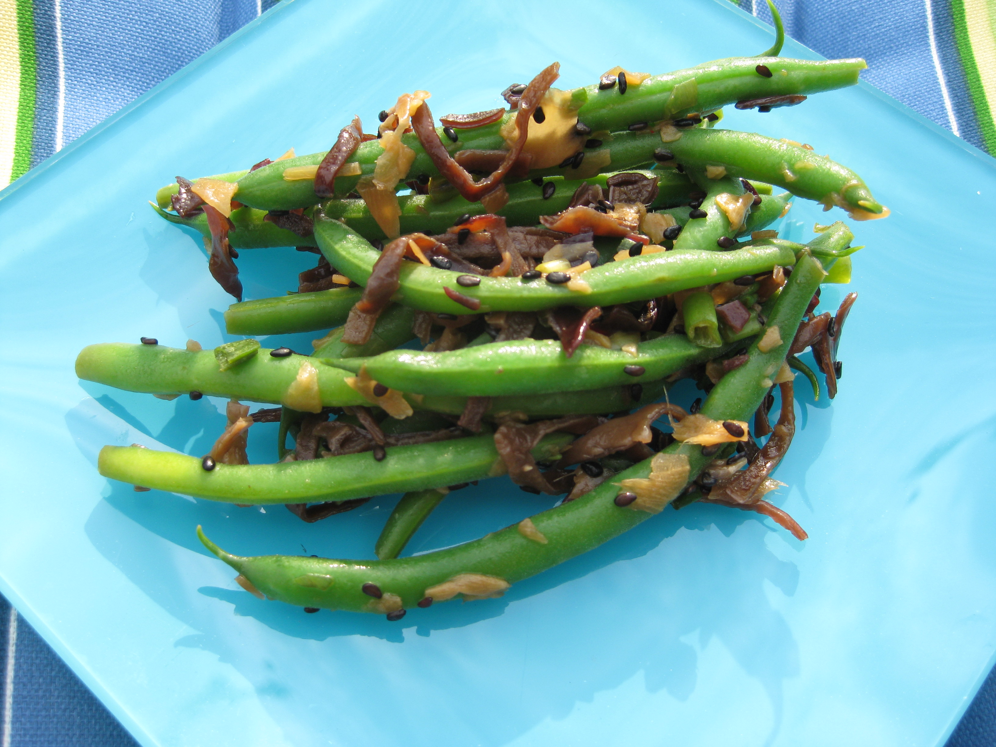 Asian Pantry Green Bean Salad Recipe on Food52