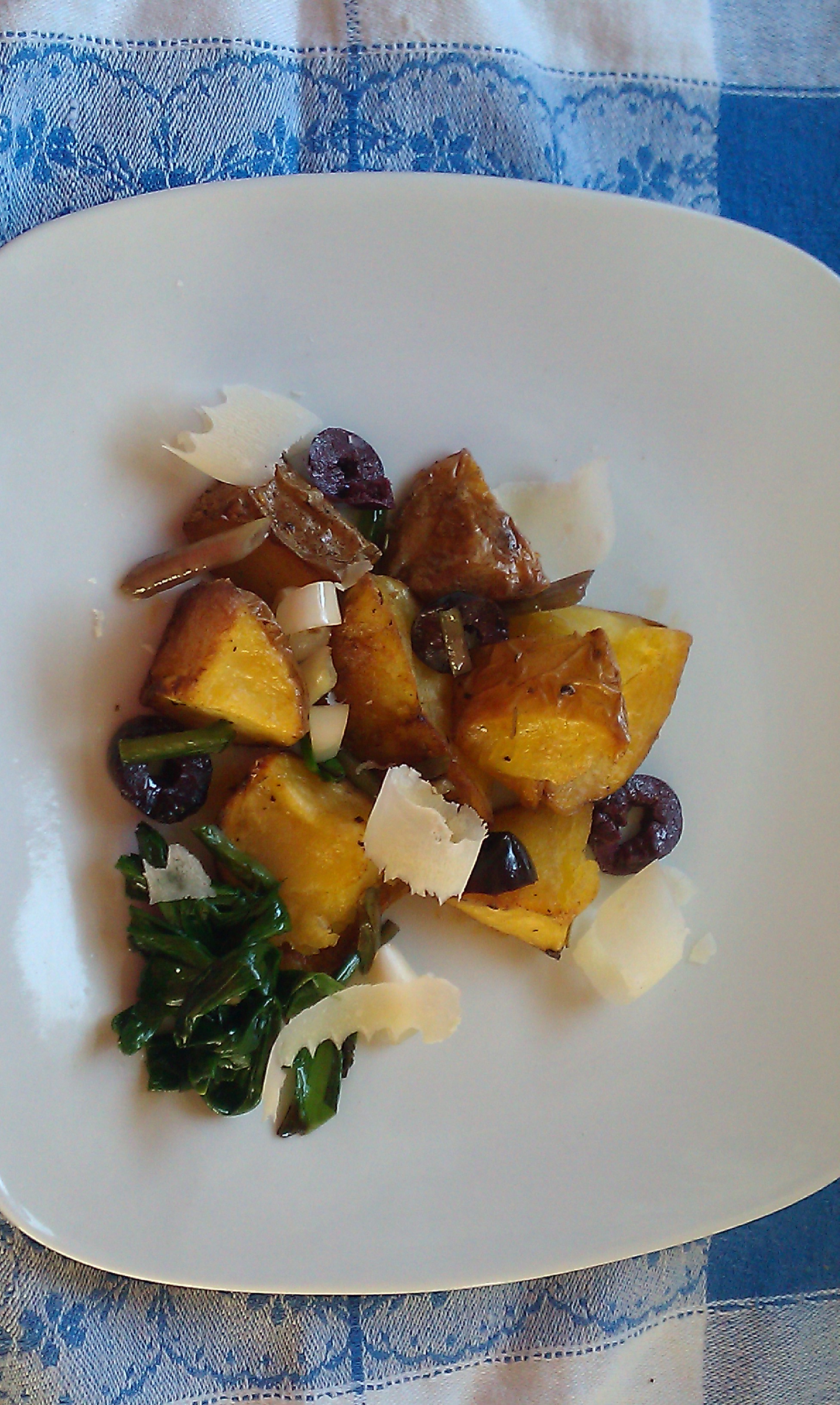 Warm Potato Salad with Spring Ramps