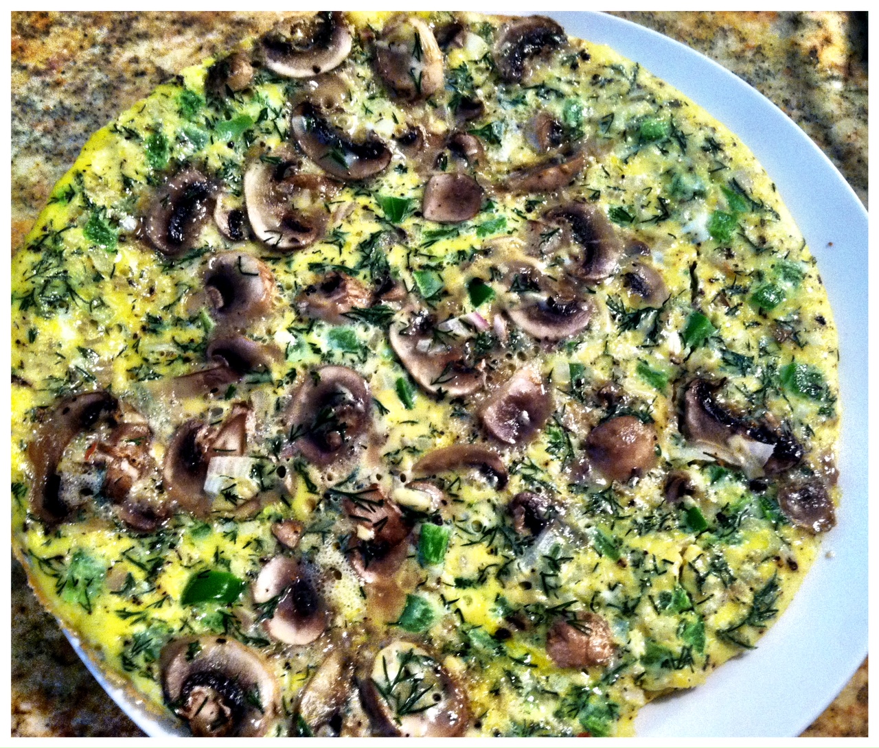 Asparagus and Dill Spring Frittata