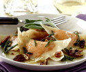 Sweet Potato Ravioli with Sage Butter and Pecans