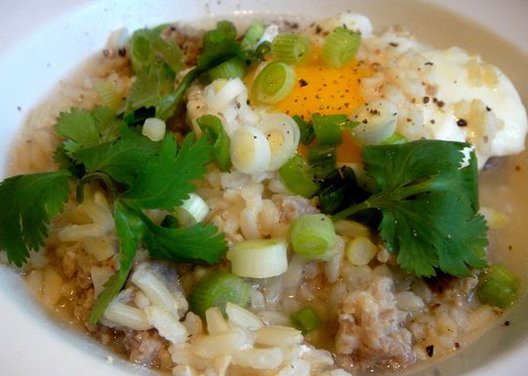 Rice Porridge (Khao Tom)