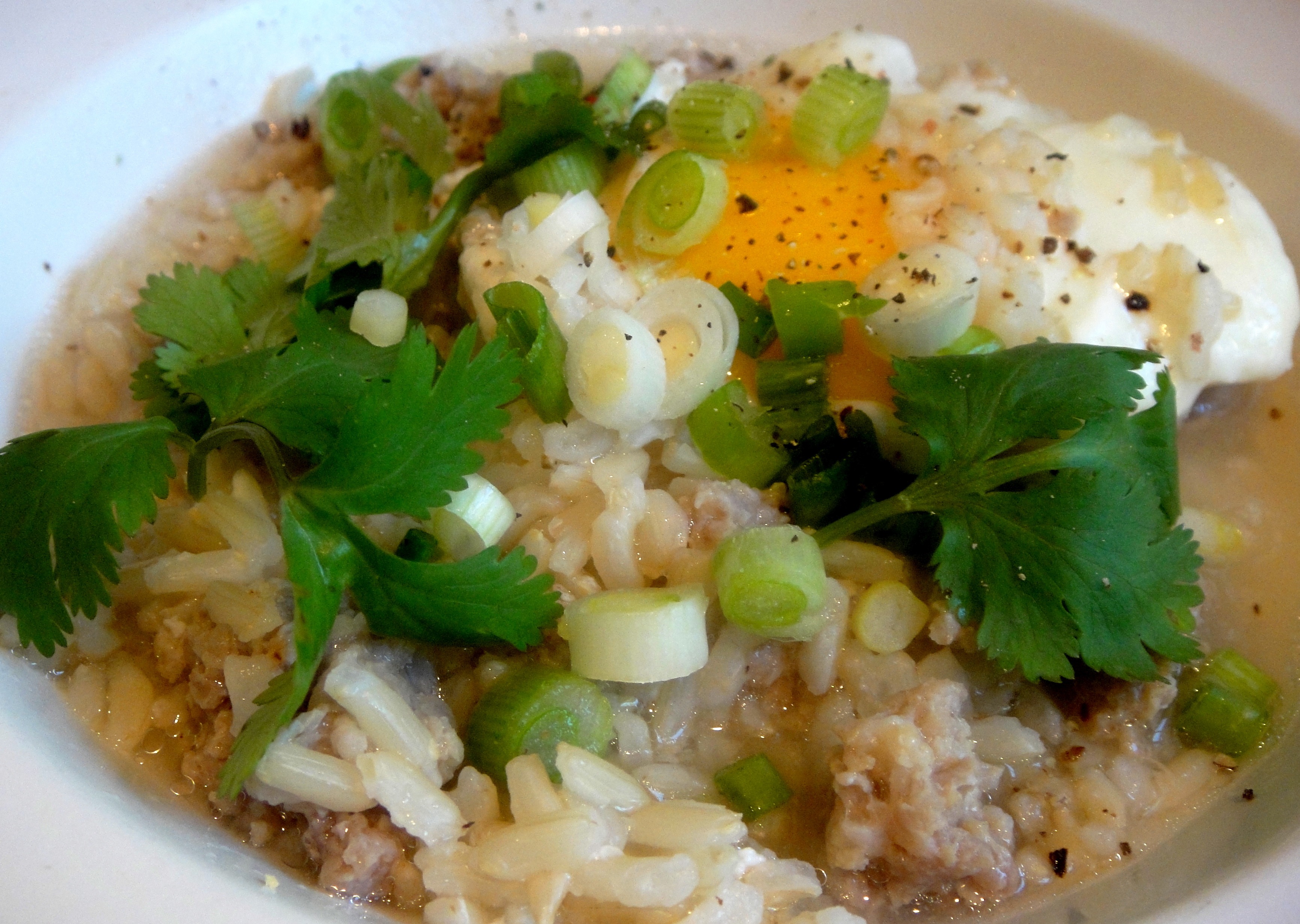 Rice Porridge (Khao Tom)