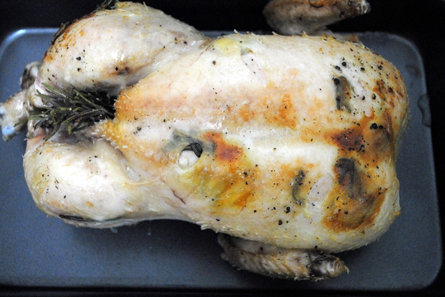 Simple Roast Chicken and Potatoes
