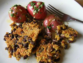 Patties and Parsley Potatoes