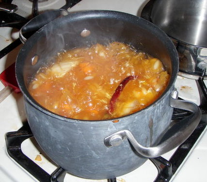 Kitchen Sink Kimchee Soup