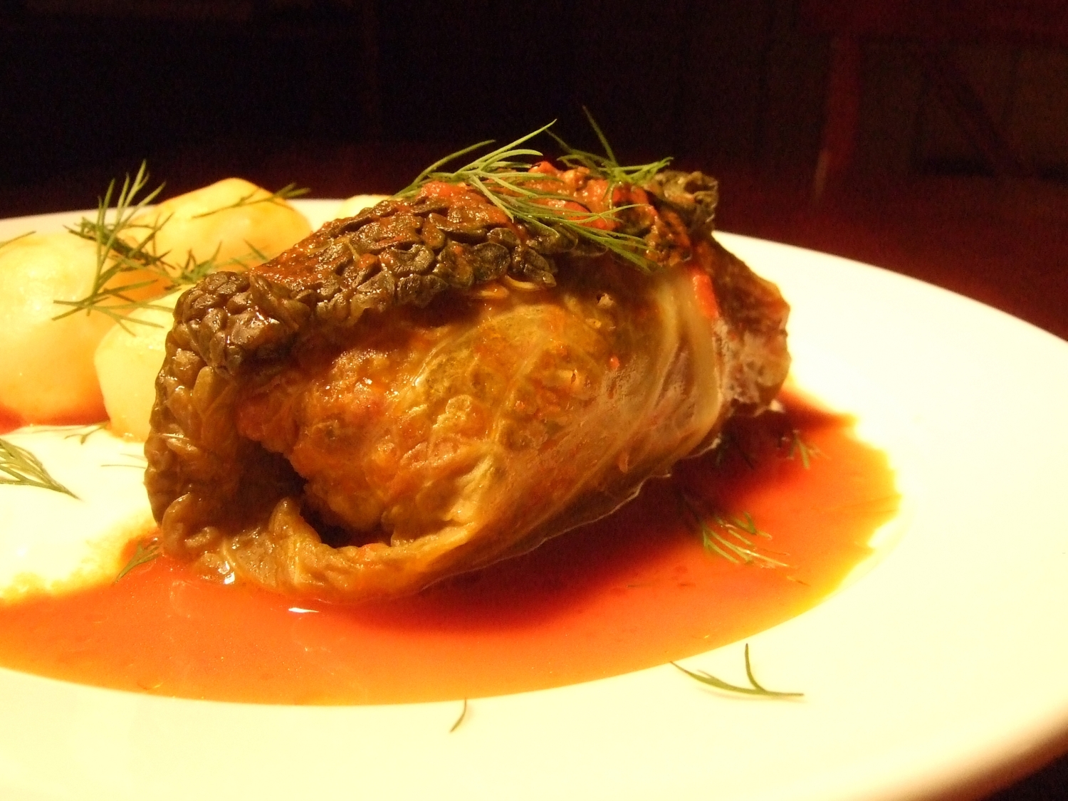 Stuffed Cabbage Leaves