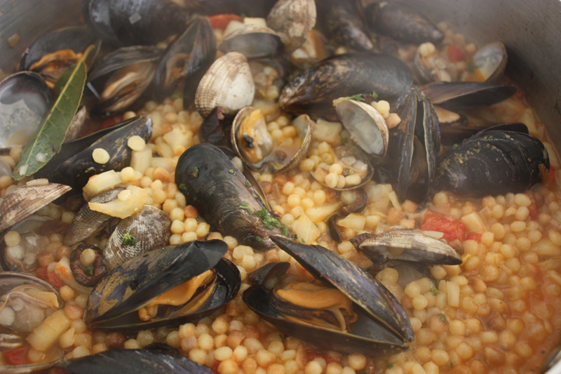 Fregola with Clams & Mussels