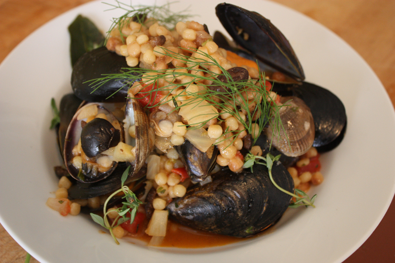 Fregola with Clams & Mussels