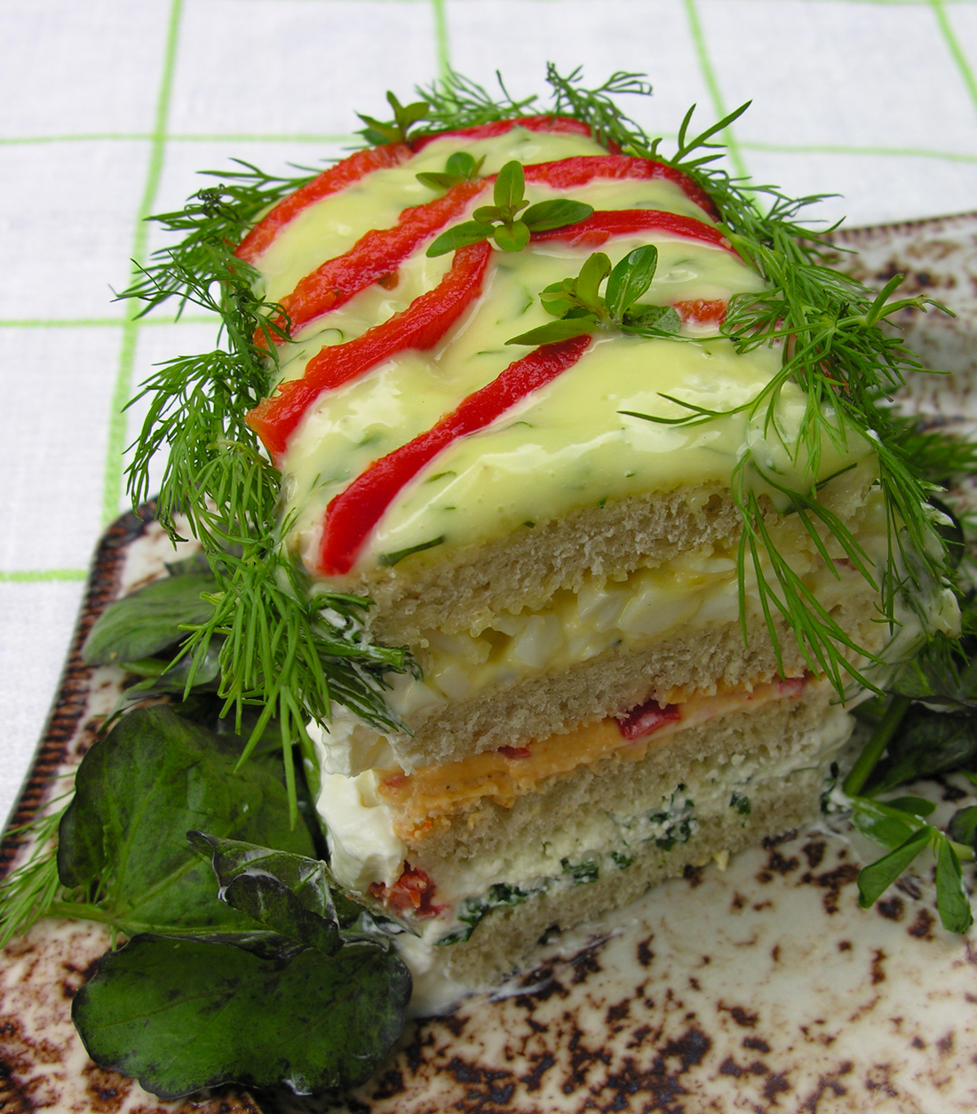 Party sandwich loaf redux... recipe on