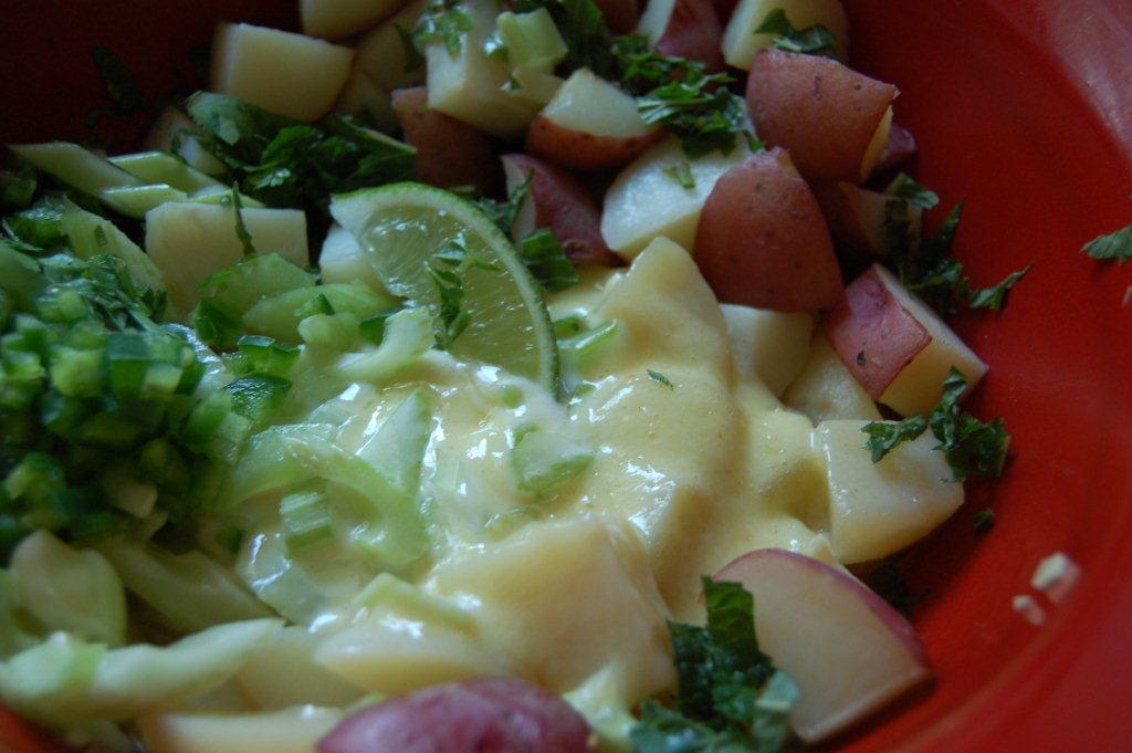 Potato Salad Asian Style Leftover Sunny Spiked Aioli