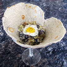 Southwestern Potato Salad with Chia Seeds Roasted Fingerlings and Poblano Aioli