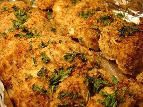 Maple Pork Schnitzel with Maple Aoili