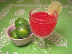 Snappy Raspberry Lime Rickey
