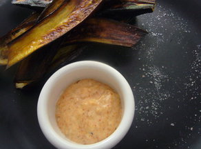 Simple Roasted Eggplant with Berberé Aioli