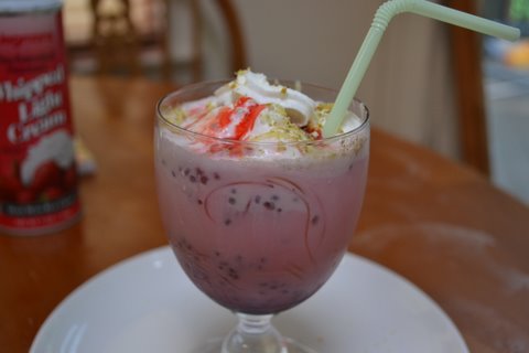 Indian Summer falooda float