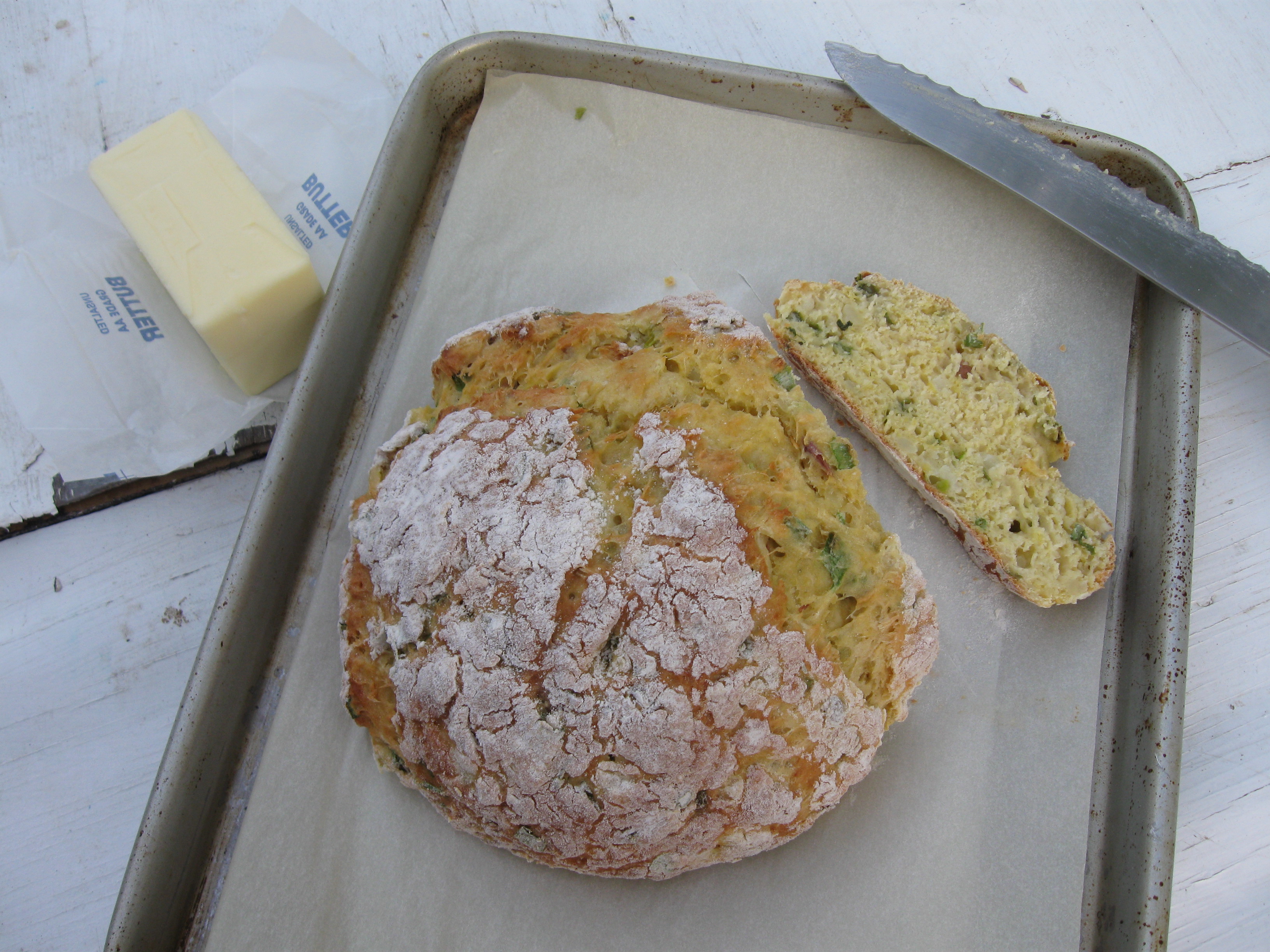 Leftover Potato Quick Bread